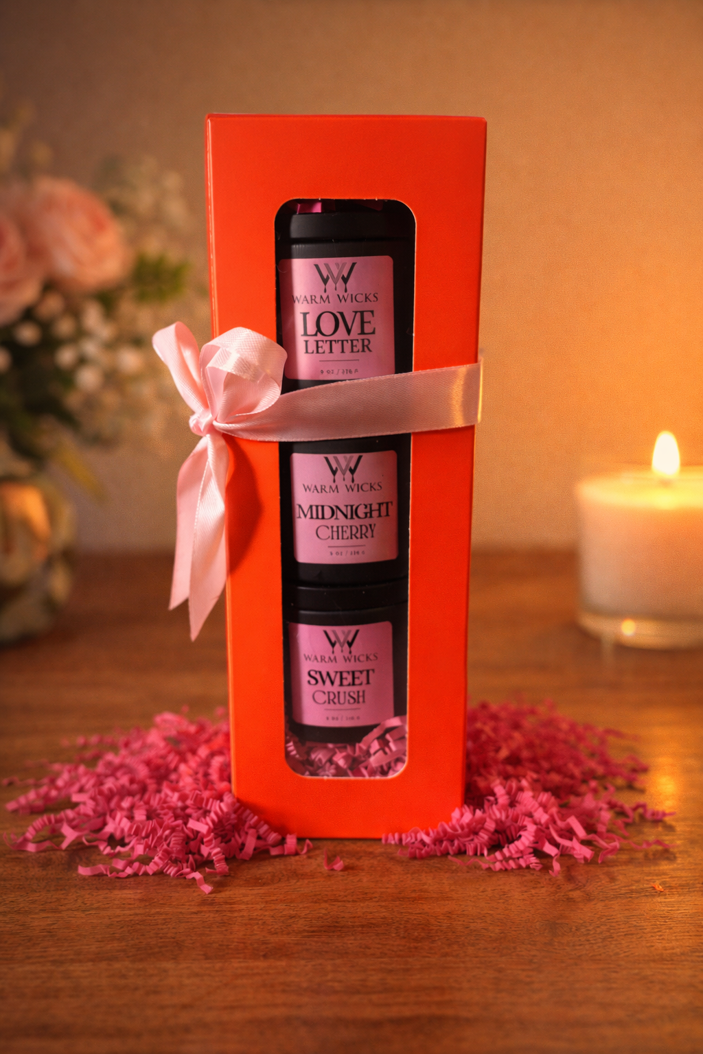 Smells Like Love 3 piece Candle Set (8oz)