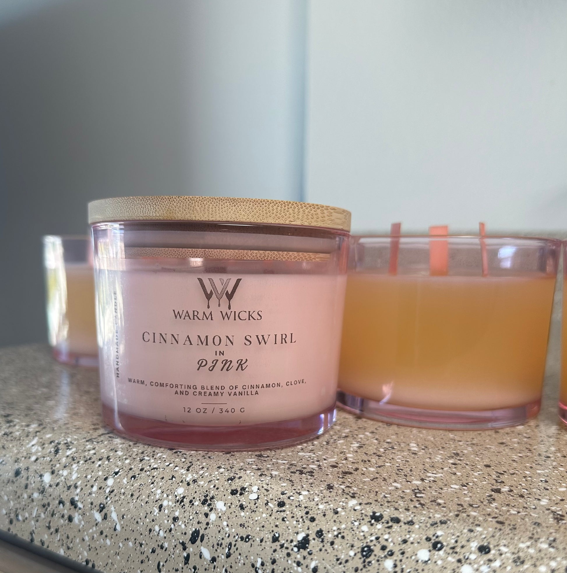 Cinnamon Swirl in Pink - 12oz
