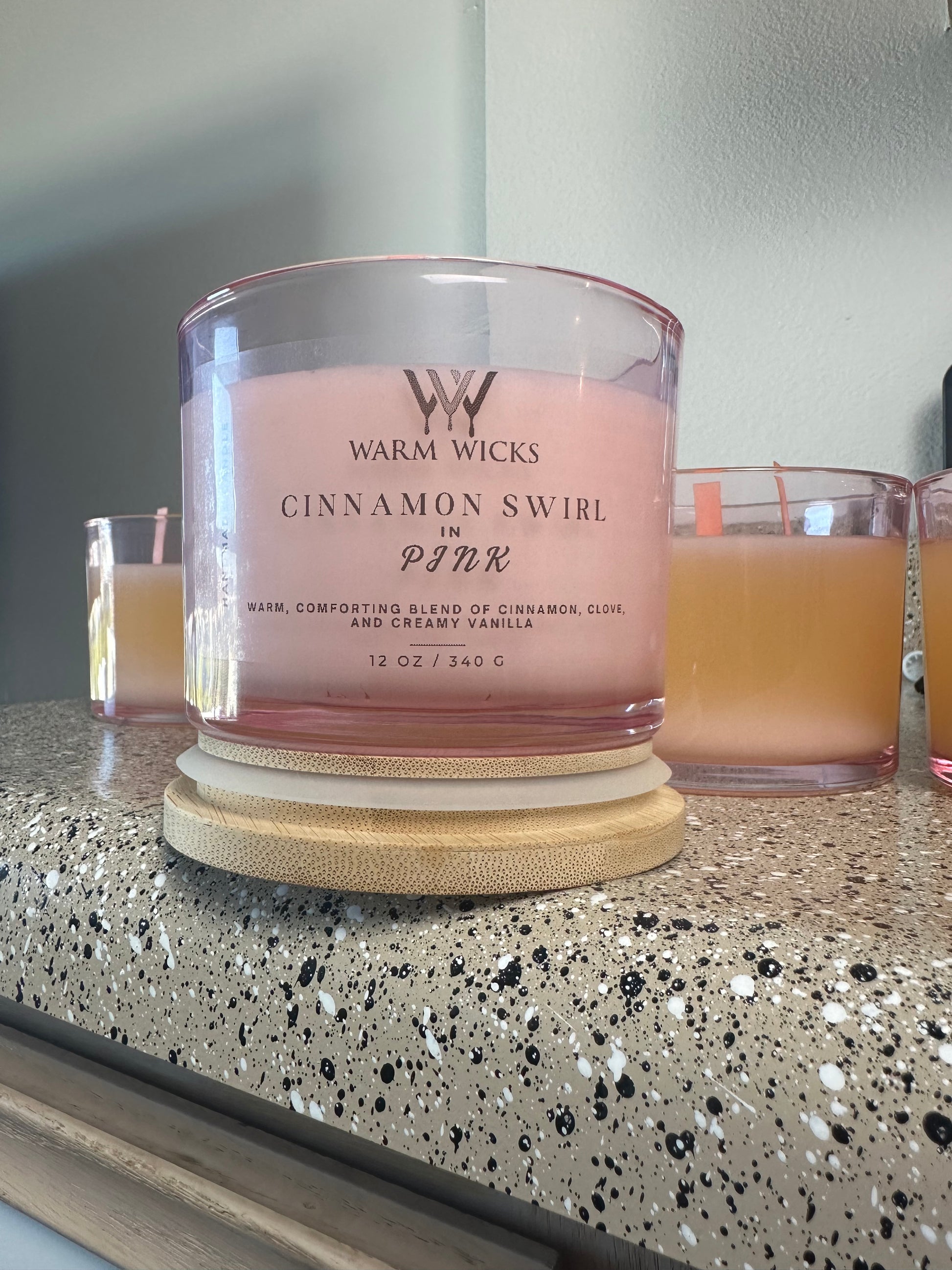 Cinnamon Swirl in Pink - 12oz