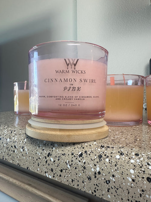 Cinnamon Swirl in Pink - 12oz